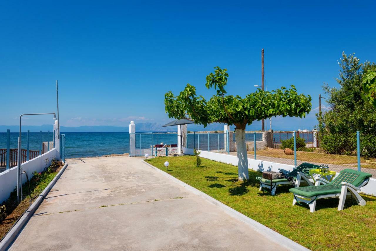 Kiko, The Coastline House Villa Kato Achaia Exteriör bild