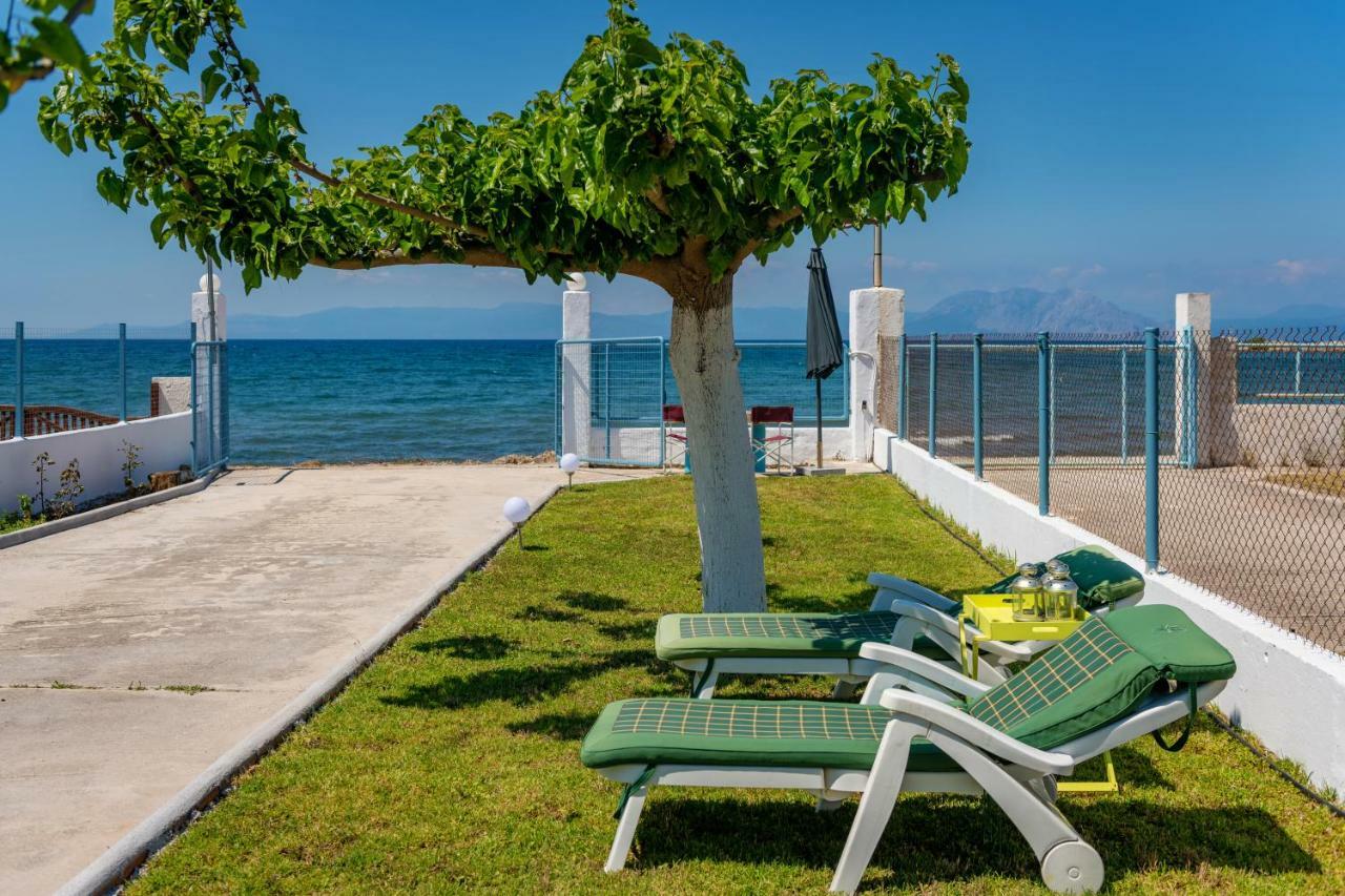 Kiko, The Coastline House Villa Kato Achaia Exteriör bild